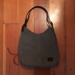 Canvas hobo bag